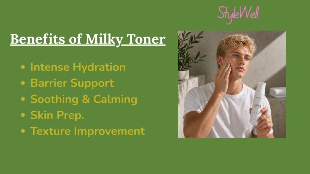 Benefits of Milky Toner Highlighted