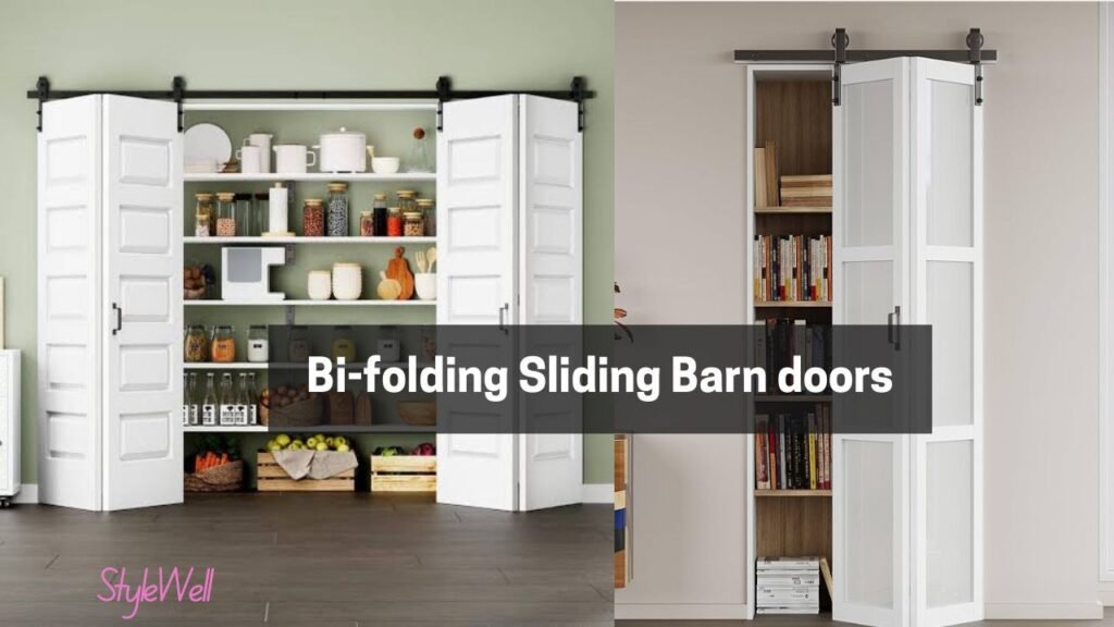 2. Bi-folding Sliding Barn doors