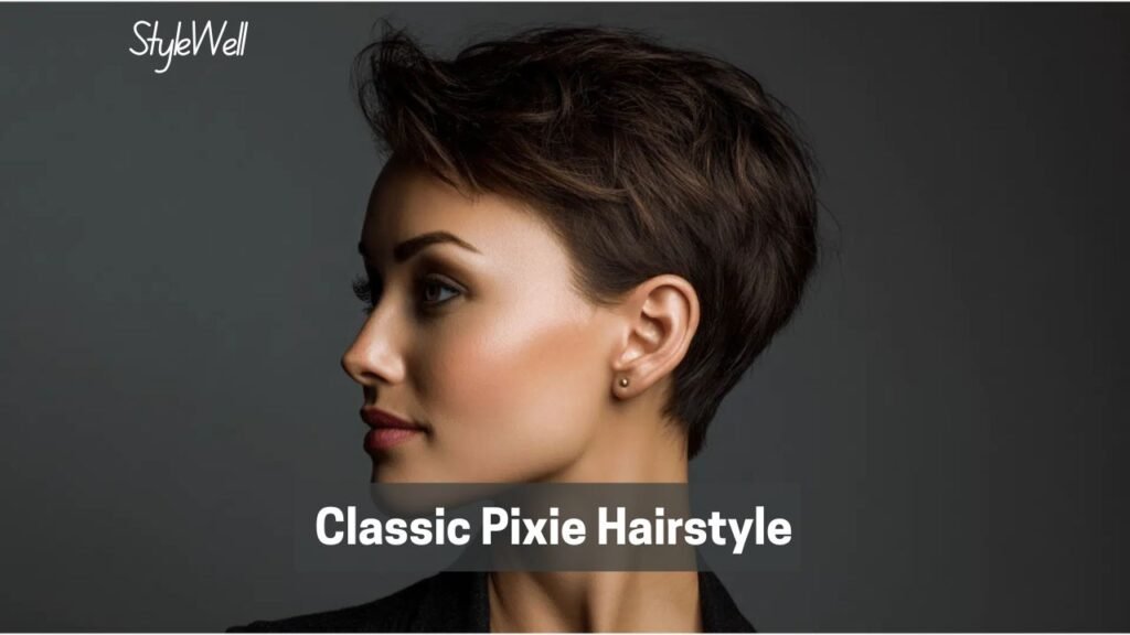 4. Classic Pixie Hairstyle