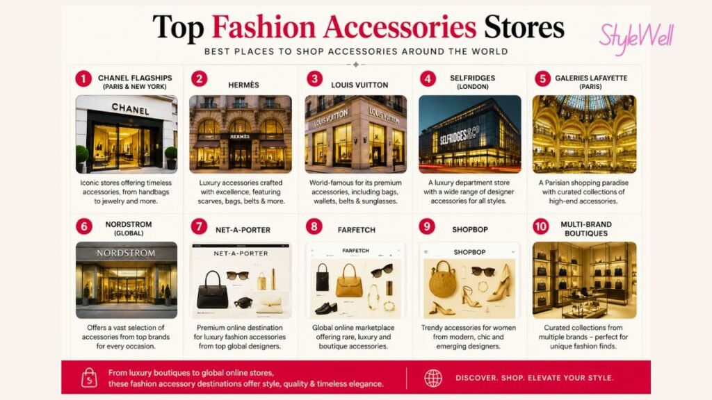 Fashion Accessories Stores - style well
