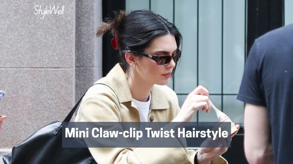 5. Mini Claw-clip Twist