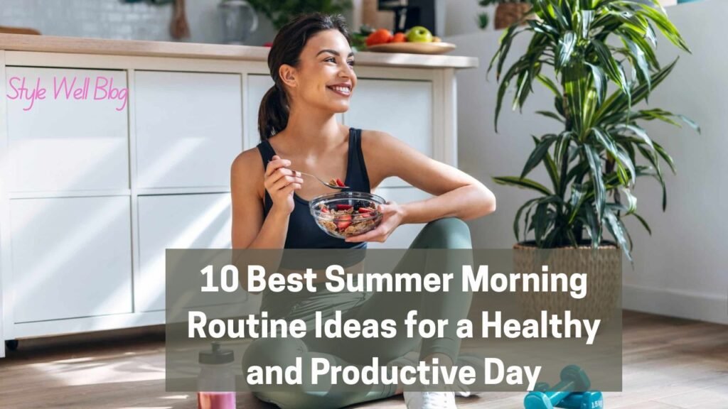 Summer Morning Routine: 10 Healthy Habits to Start Your Day Productively