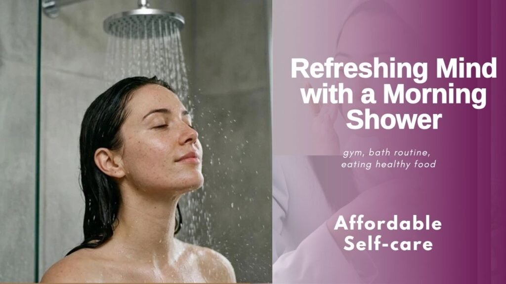 Refresh Your Mind with a Warm or Cold Shower for affordable self-care