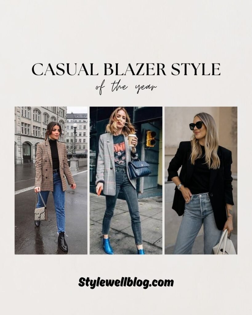 Jeans-Blazer Combo
