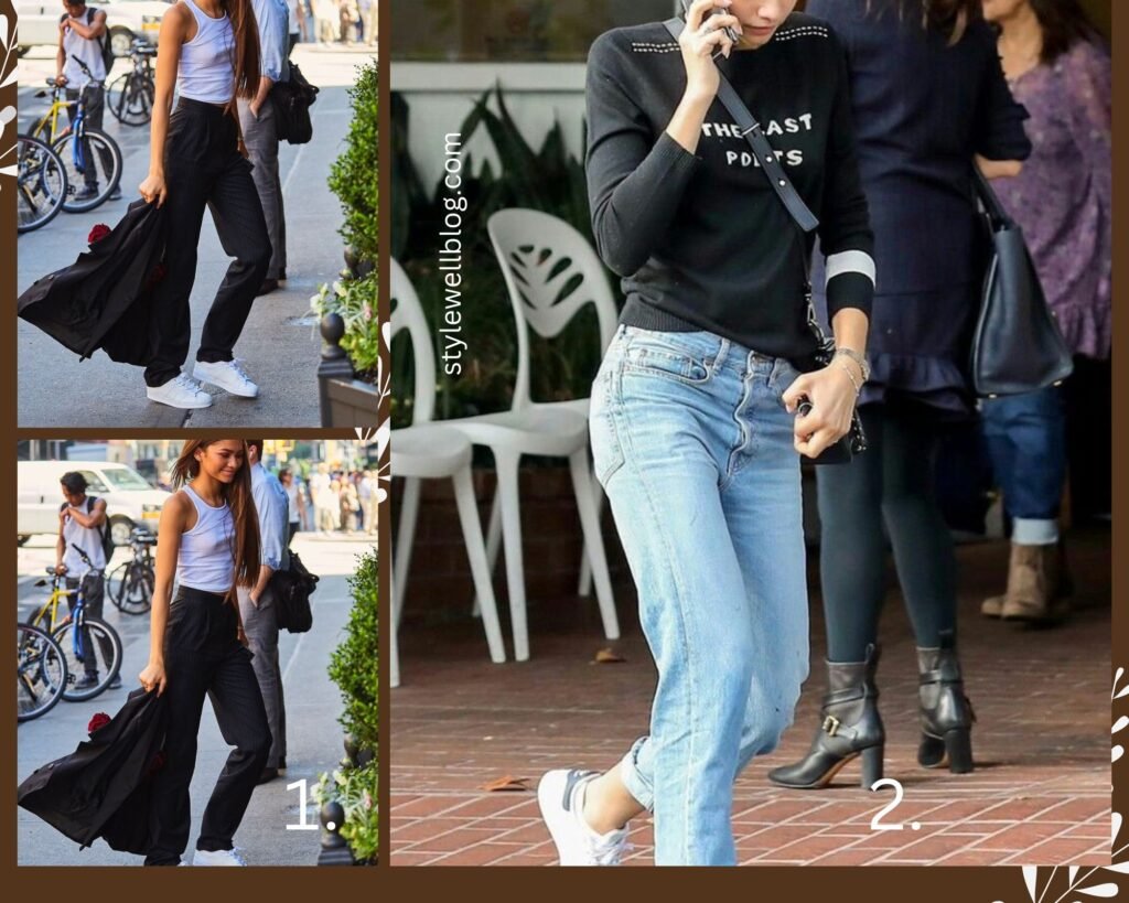 Casual Comfort & Elevated Denim Street-Style of Zendaya