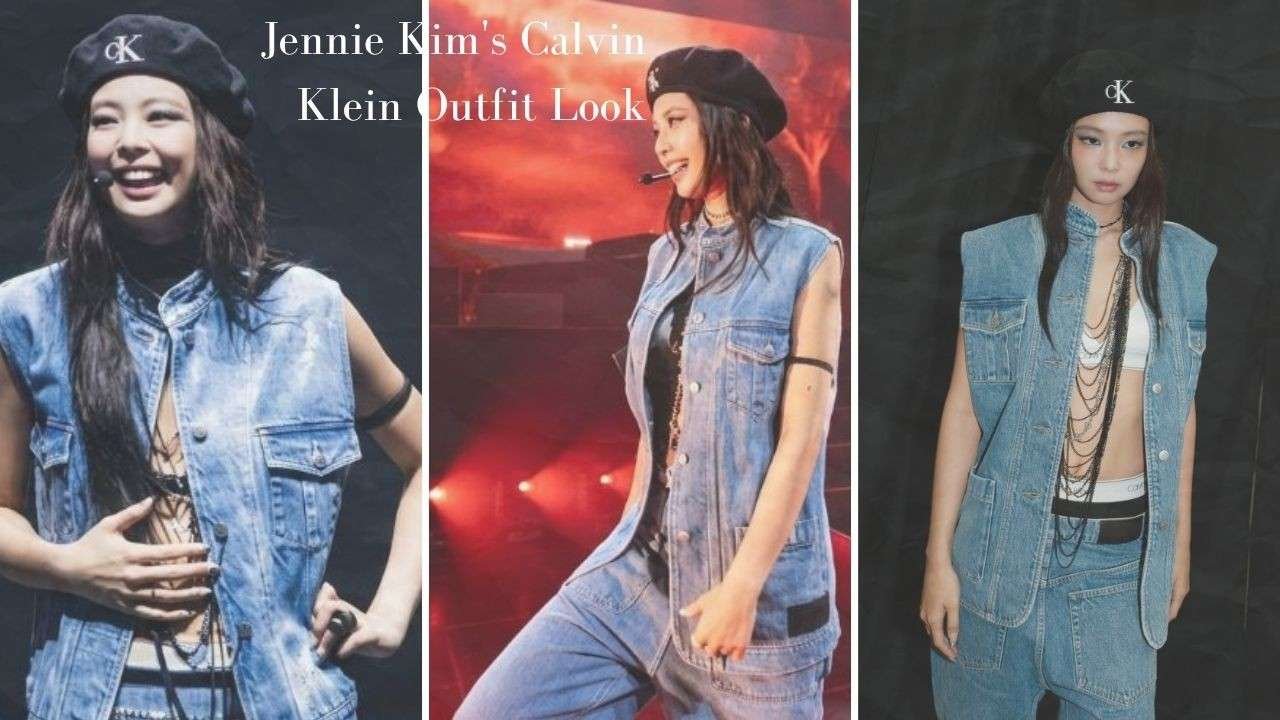 Jennie Kim Outfit Style at Summer Sonic 2026 with Archival Calvin Klein Look
