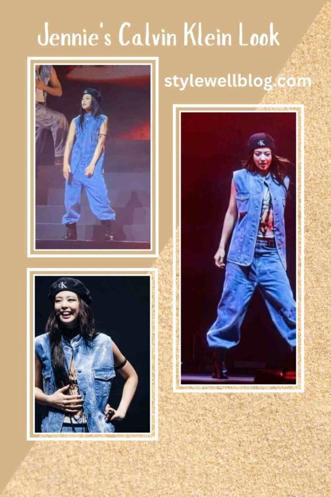 Jennie's Recent Viral Calvin Klein Outfit Style