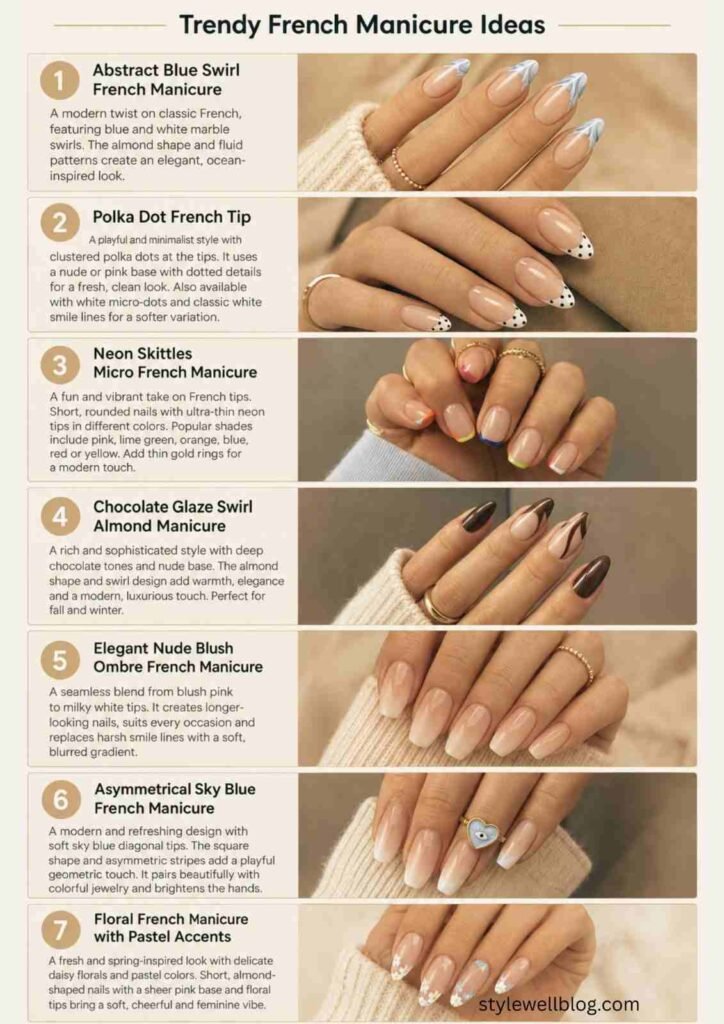 7 Trendy French Manicure Ideas to Try in 2026
