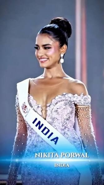Nikita Porwal's Stunning Outfit Style at Miss World Finale 2026